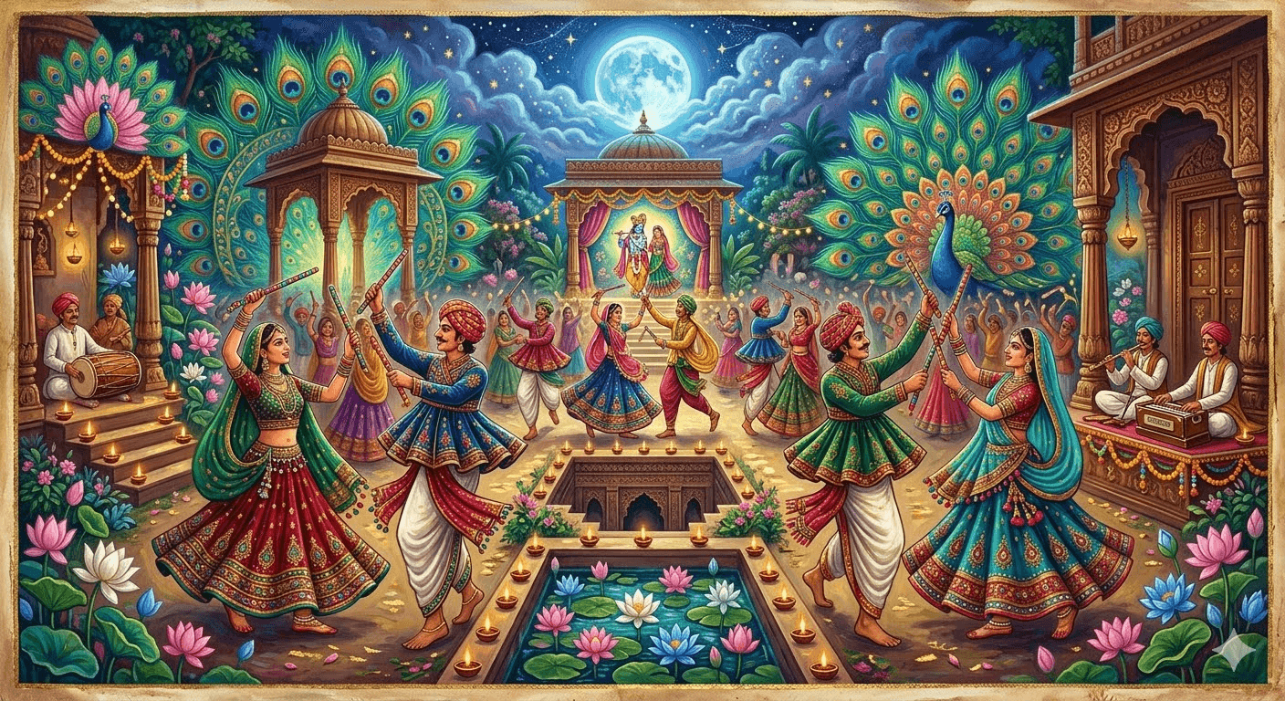 Raas: The Dance of Lord Krishna